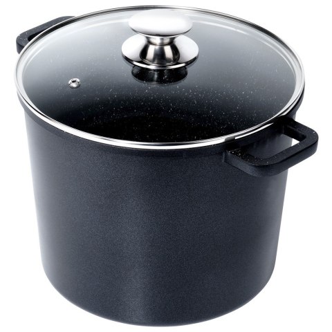 Garnek granitowy ze szklaną pokrywką indukcja wysoki GRANDE 7.6L ORION 113317