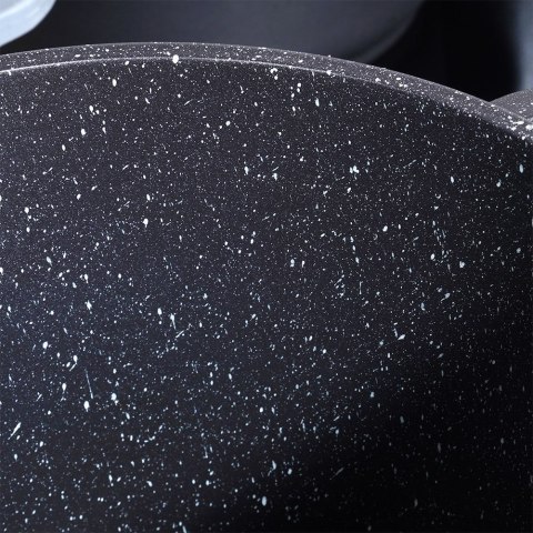 Garnek granitowy ze szklaną pokrywką indukcja wysoki GRANDE 7.6L ORION 113317