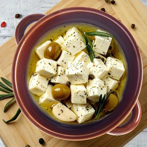 Garnek na smalec do smalcu ceramiczny z pokrywką 340 ml ORION 127611