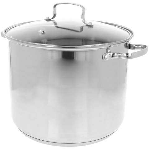 Garnek stalowy ze stali nierdzewnej na gaz indukcję gastronomiczny DUŻY 16L BRUNBESTE BB-2236