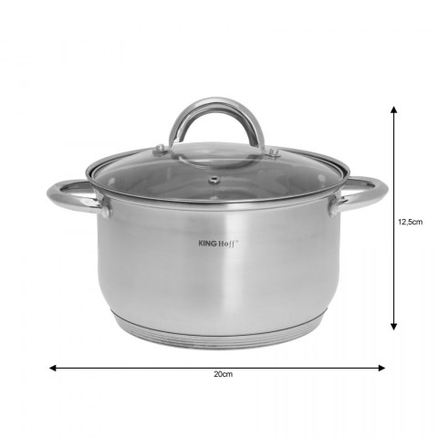 GARNKI KiNGHOFF SILVER 10 ELE KH-4449