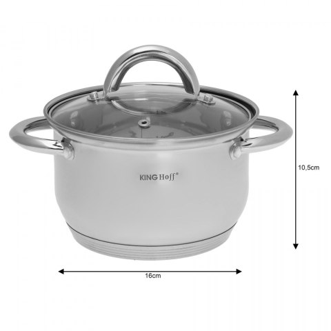 GARNKI KiNGHOFF SILVER 8 ELE KH-4448