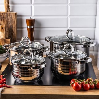 GARNKI STALOWE 8 EL. 2.1/2.9/3.9/6.6L KLAUSBERG KB-7694