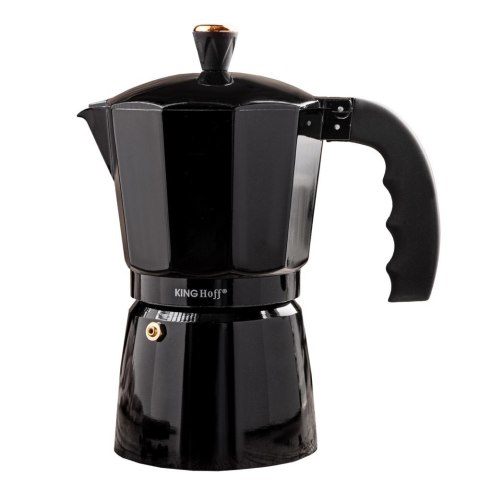 KAWIARKA ESPRESSO KAFETERKA CIŚNIENIOWA KINGHOFF 600ML / 12 FILIŻANEK KH-1885