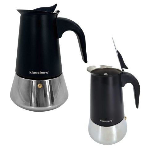 KAWIARKA ESPRESSO KAFETERKA CIŚNIENIOWA KLAUSBERG 200ML (3 FILIŻANKI) KB-7844