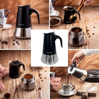 KAWIARKA ESPRESSO KAFETERKA CIŚNIENIOWA KLAUSBERG 300ML (6 FILIŻANKI) KB-7845