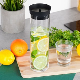 Karafka szklana z pokrywką na napoje wodę sok dzbanek 1L EXCELLENT HOUSEWARE 139636