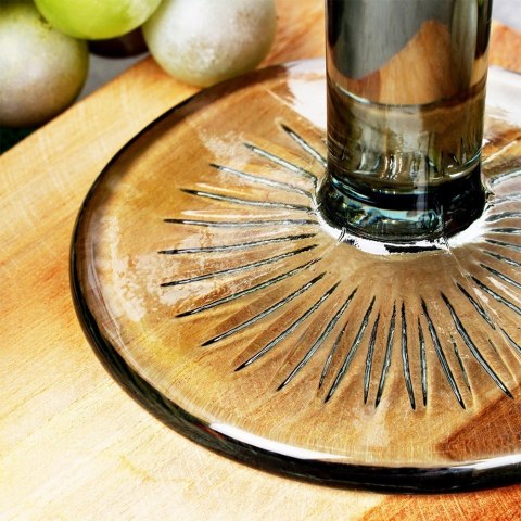 Kieliszek do wina czerwonego białego napojów szklany czarny 270ml VILDE 139662