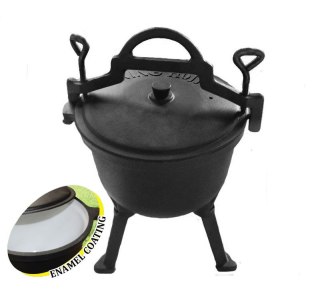 KOCIOŁEK ŻELIWNY MYŚLIWSKI 7L EMALIOWANY KiNGHOFF KH-2242