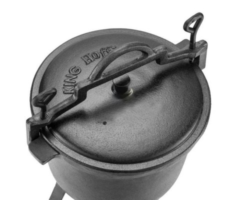 KOCIOŁEK ŻELIWNY MYŚLIWSKI 7L EMALIOWANY KiNGHOFF KH-2242