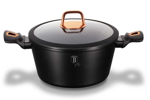 KOMPLET GARNKÓW POWŁOKA GRANIT 10 EL. BERLINGER HAUS BLACK ROSE BH-6154