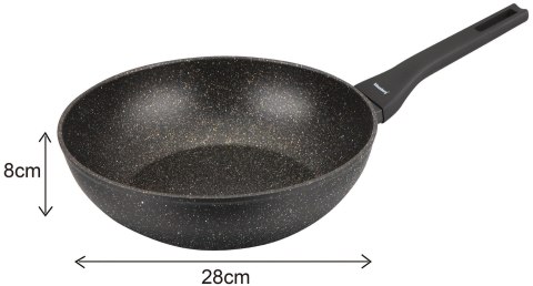 KOMPLET GARNKÓW Z MARMURKOWĄ POWŁOKĄ NIEPRZYWIERAJĄCĄ 12-ELE KLAUSBERG KB-7657