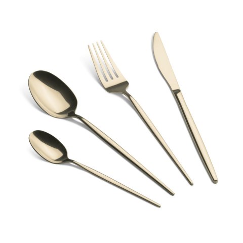 KOMPLET SZTUĆCÓW 24-ELE DLA 6 OSÓB BŁYSZCZĄCE SZAMPAŃSKIE BERLINGER HAUS BH-3067