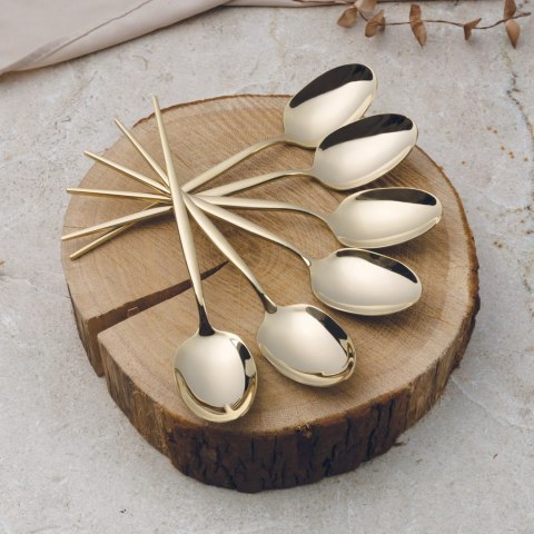 KOMPLET SZTUĆCÓW 24-ELE DLA 6 OSÓB BŁYSZCZĄCE SZAMPAŃSKIE BERLINGER HAUS BH-3067