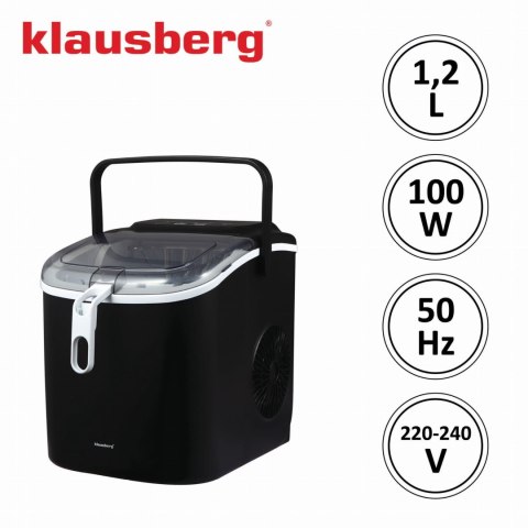 KOSTKARKA DO LODU AUTOMATYCZNA 1,2L 0.6KG 100W LED KLAUSBERG KB-7882