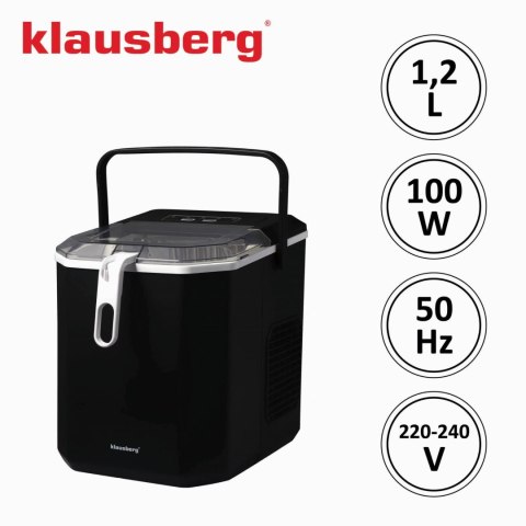 KOSTKARKA DO LODU AUTOMATYCZNA 1,2L 0.6KG 100W LED KLAUSBERG KB-7883
