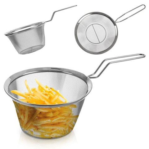 KOSZYK DO SMAŻENIA SERWOWANIA FRYTEK SITKO NA FRYTKI 35,5X19,5 CM ORION 124478