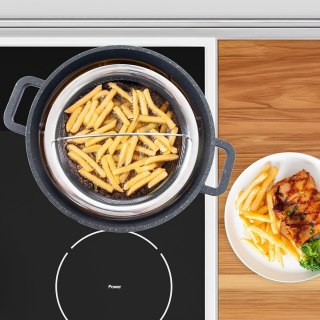 KOSZYK DO SMAŻENIA W GŁĘBOKIM TŁUSZCZU NA OLEJU SITKO NA FRYTKI 21.5X13CM ORION 124484