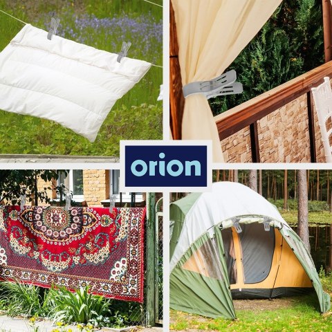 Klipsy do ręcznika koca plażowego na ręcznik 4 sztuki ORION 531158