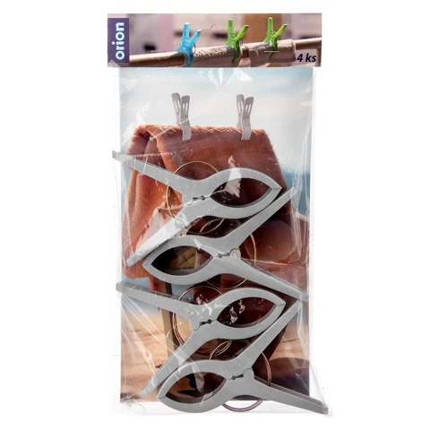 Klipsy do ręcznika koca plażowego na ręcznik 4 sztuki ORION 531158