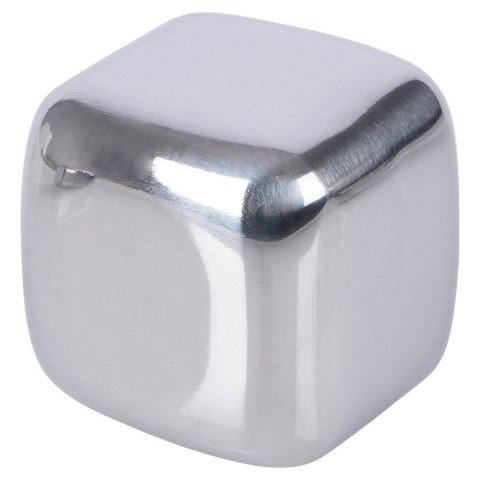 Kostki lodu lodowe stalowe wielorazowe do chłodzenia drinków napojów EXCELLENT HOUSEWARE 259365