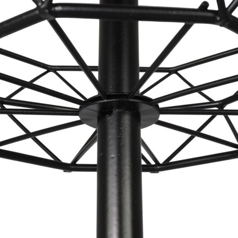 KOSZYK KOSZ NA OWOCE WARZYWA METALOWY CZARNY PIĘTROWY DWUPOZIOMOWY VILDE 229020