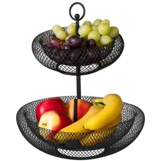 KOSZYK PATERA NA OWOCE 2-POZIOMOWA BRUNBESTE BB-3330