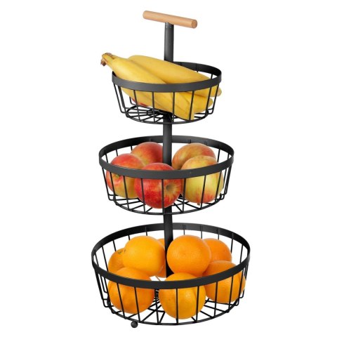 KOSZYK PATERA NA OWOCE 3-POZIOMOWA BRUNBESTE BB-3437