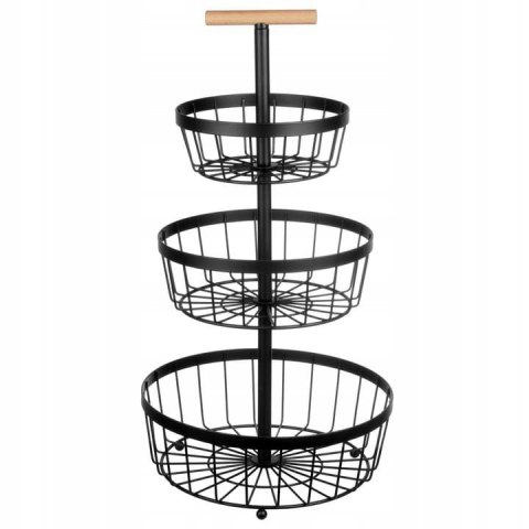 KOSZYK PATERA NA OWOCE 3-POZIOMOWA BRUNBESTE BB-3437