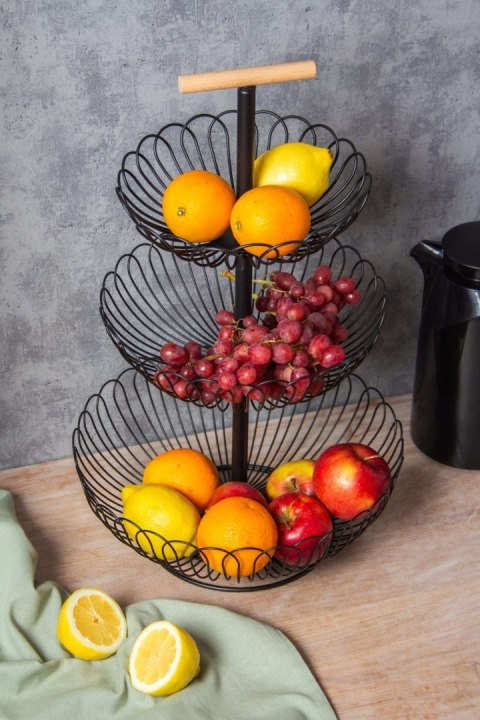 KOSZYK PATERA NA OWOCE 3-POZIOMOWA BRUNBESTE BB-3438