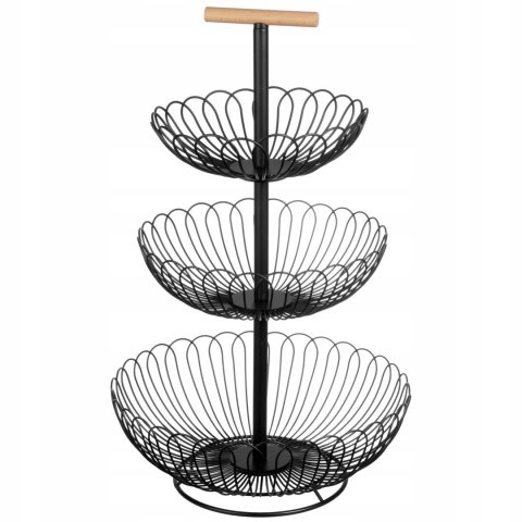 KOSZYK PATERA NA OWOCE 3-POZIOMOWA BRUNBESTE BB-3438