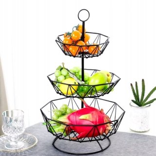 KOSZYK PATERA NA OWOCE 3-POZIOMOWA BRUNBESTE BB-3439