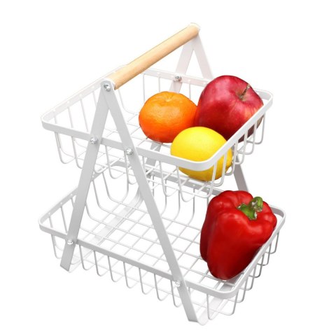 KOSZYK PIĘTROWY NA OWOCE 2-POZIOMOWY BRUNBESTE BB-3999