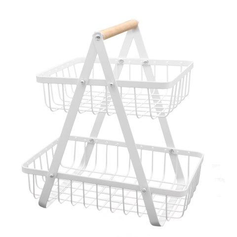 KOSZYK PIĘTROWY NA OWOCE 2-POZIOMOWY BRUNBESTE BB-3999