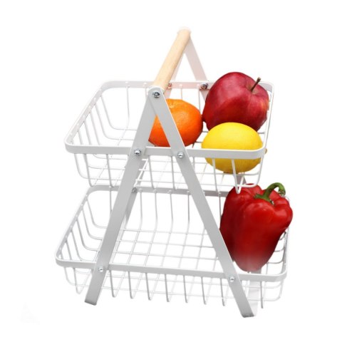 KOSZYK PIĘTROWY NA OWOCE 2-POZIOMOWY BRUNBESTE BB-3999