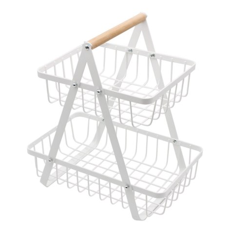 KOSZYK PIĘTROWY NA OWOCE 2-POZIOMOWY BRUNBESTE BB-3999