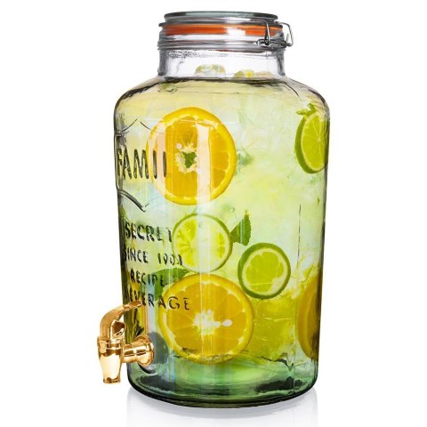 KRANIK KRAN DO SŁOJA SŁOIKA DYSTRYBUTORA NA NAPOJE RÓŻOWE ZŁOTO ORION 181730