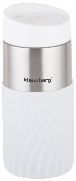 KUBEK TERMICZNY 300ML KLAUSBERG BIAŁY KB-7631