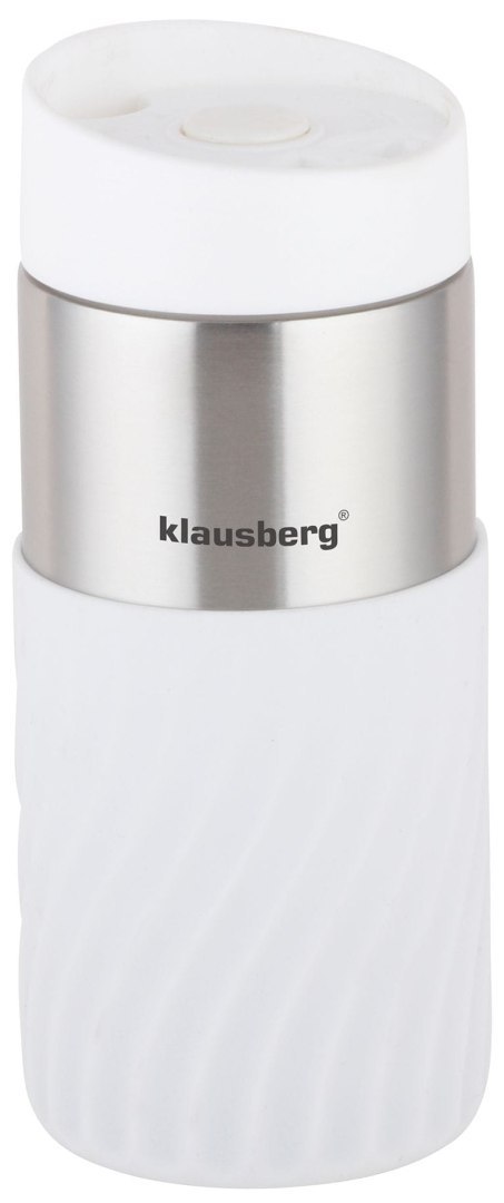 KUBEK TERMICZNY 300ML KLAUSBERG BIAŁY KB-7631