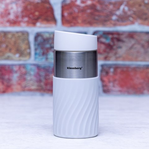 KUBEK TERMICZNY 300ML KLAUSBERG BIAŁY KB-7631