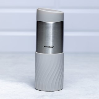 KUBEK TERMICZNY 400ML STAL NIERDZEWNA 18/8 KLAUSBERG BEŻOWY KB-7636