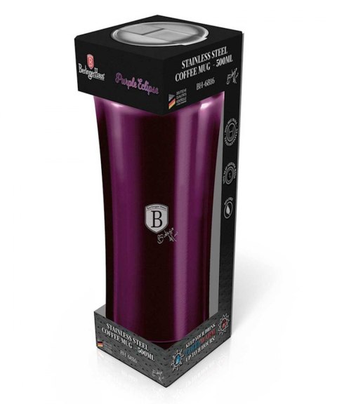 KUBEK TERMICZNY 500ML BERLINGER HAUS PURPLE BH-6816