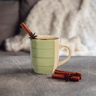 Kubek ceramiczny do kawy herbaty LINES 355 ml NAVA 10-099-205