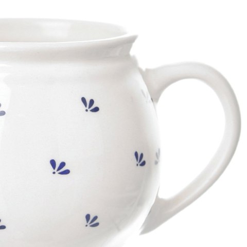 Kubek ceramiczny do kawy herbaty MODROBILA 190 ml ORION 128867