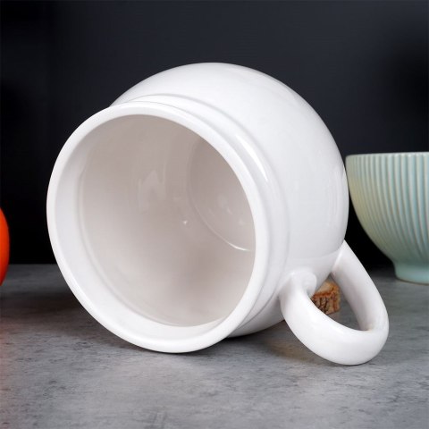 Kubek ceramiczny do kawy herbaty SERCE duży 800 ml ORION 129433