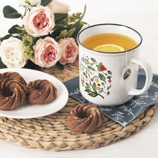 Kubek ceramiczny z uchem do kawy herbaty duży 700 ml ORION 129451