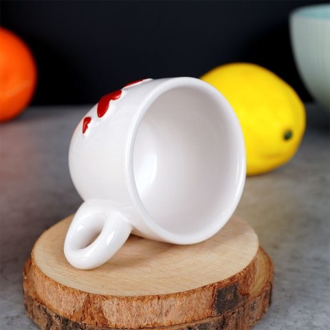 Kubek do kawy espresso ceramiczny SERCE 80 ml ORION 129431