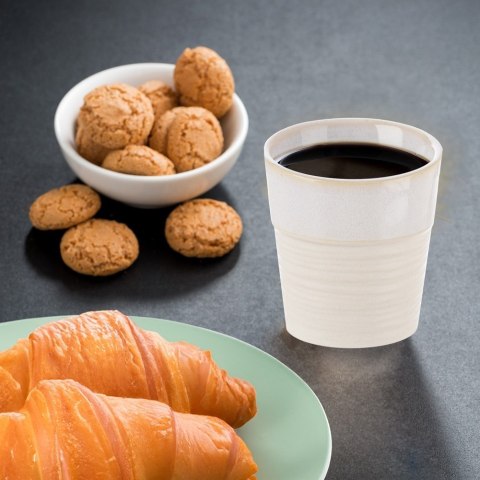 Kubek do kawy espresso doppio z kamionki 80 ml ORION 112442