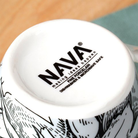 Kubek porcelanowy do kawy herbaty ELLIE 380 ml NAVA 10-099-326