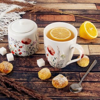 Kubek porcelanowy do kawy herbaty MAKI 360 ml ORION 129660